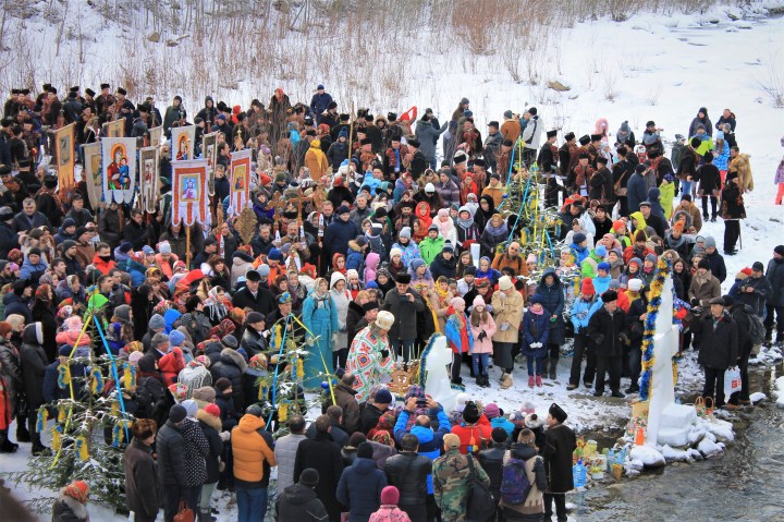 Цьогорічне освячення води на Водох