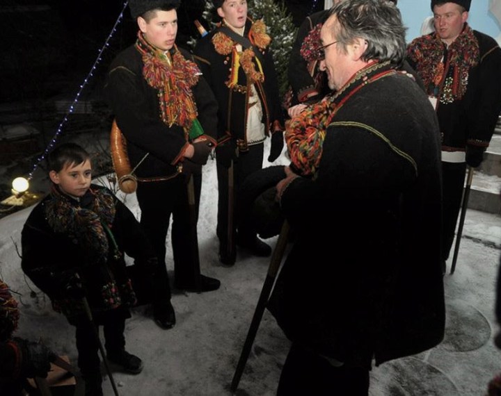 Береза Василь Зеленчук дякуює за к